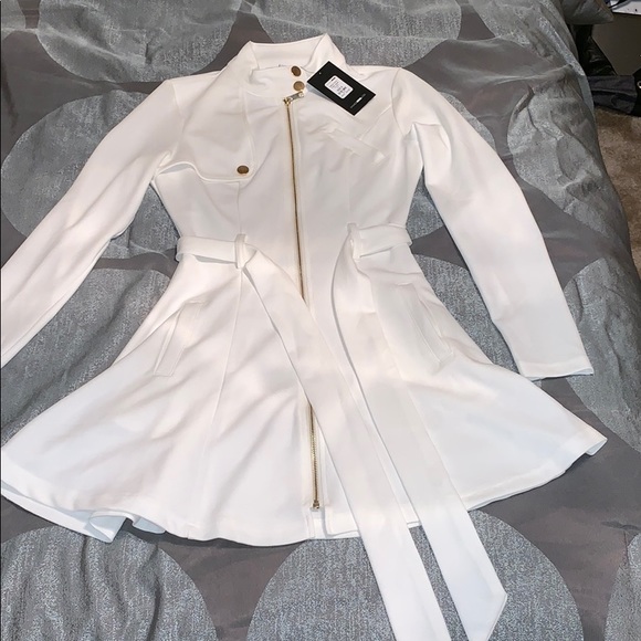 feeling fancy collar jacket